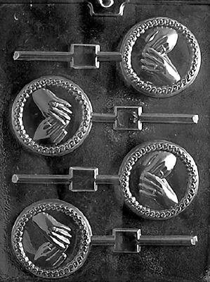 Hands With Rings Lolly Mold