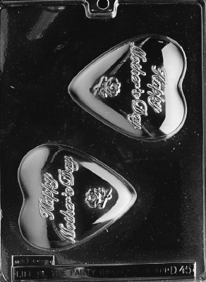 Happy Mother's Day Heart Mold