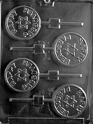 Happy Passover Lolly Mold
