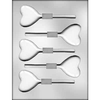 Heart Lolly 2 1/8" (5)