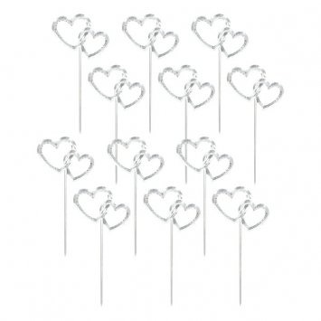 Heart Picks Silver (12)