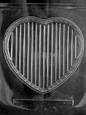 Heart Pour Box Bottom (XL)