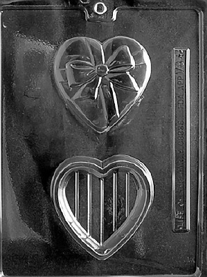Heart Pour Box w/Bow Mold