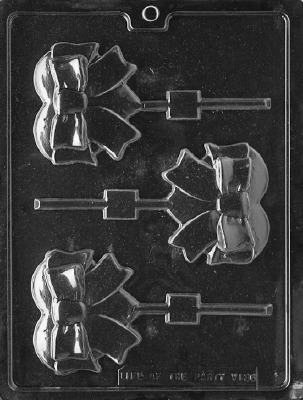 Heart with Bow Lolly Mold