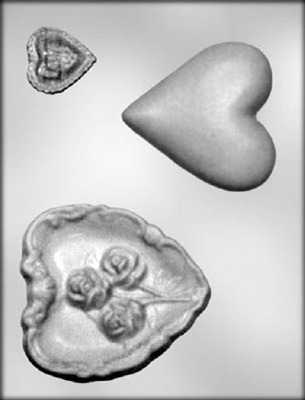 Hearts Assorted Candy Mold