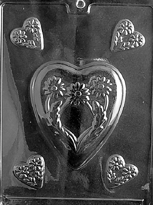 Heats & Rose - Lg. Sm. Mold