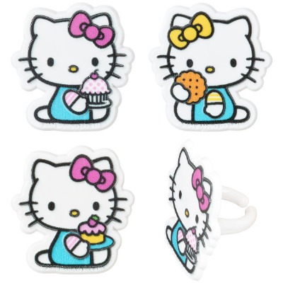 Hello Kitty & Mimmy Cake Rings