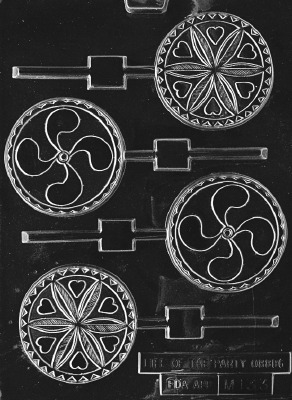 Hex Sign Pops Mold