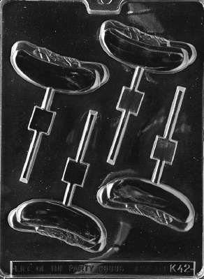 Hot Dog Lolly Mold