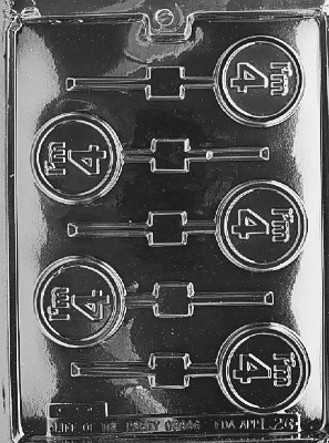 I'm 4 Lolly Mold