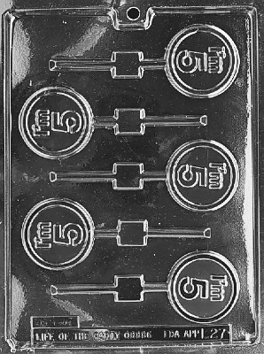 I'm 5 Lolly Mold