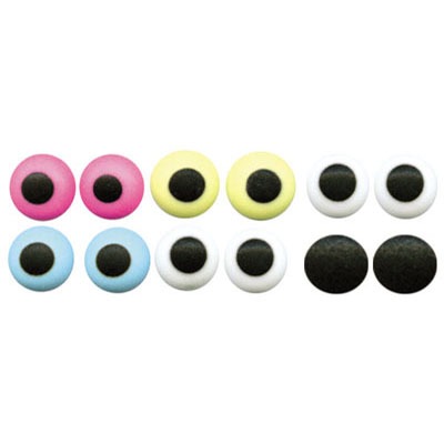 Icing Eyes 1/2" Assorted 500 CT