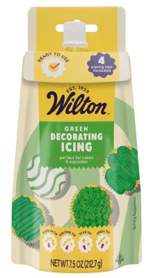 Green Icing Pouch w/Tips