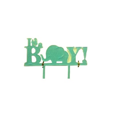 It's a Boy Elephant L Blue