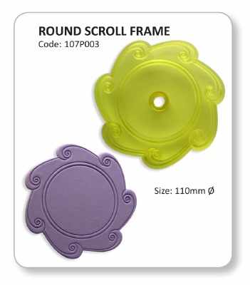 JEM Round Scroll Frame