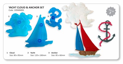 JEM Yacht Cloud & Anchor Set