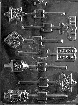 Jewish Lolly Mold