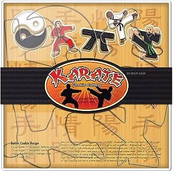 5 PC Karate Cookie Cutter Set