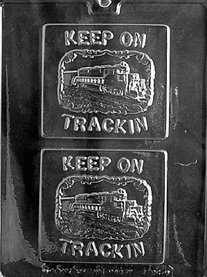 Keep On Trackin' Candy Mold