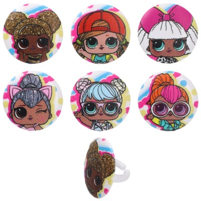 L.O.L Surprise! Funseeker Cupcake Rings 12CT