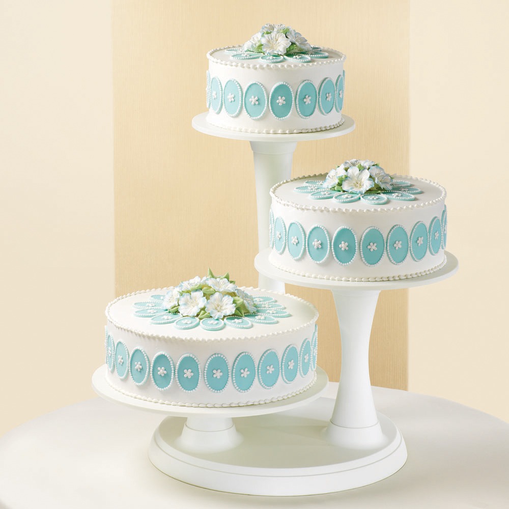 Wilton 3-Tier Pillar Style Cake and Dessert Stand, Great for Displaying...  | eBay
