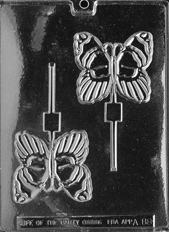 Butterfly Chocolate Lollipop Mold – Morganrells Cake and Baking Supplies LLC