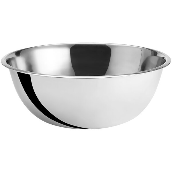 5.5-Qt. Mixing Bowls by Fat Daddio's - 5.5-Qt. Stainless Steel Mixin