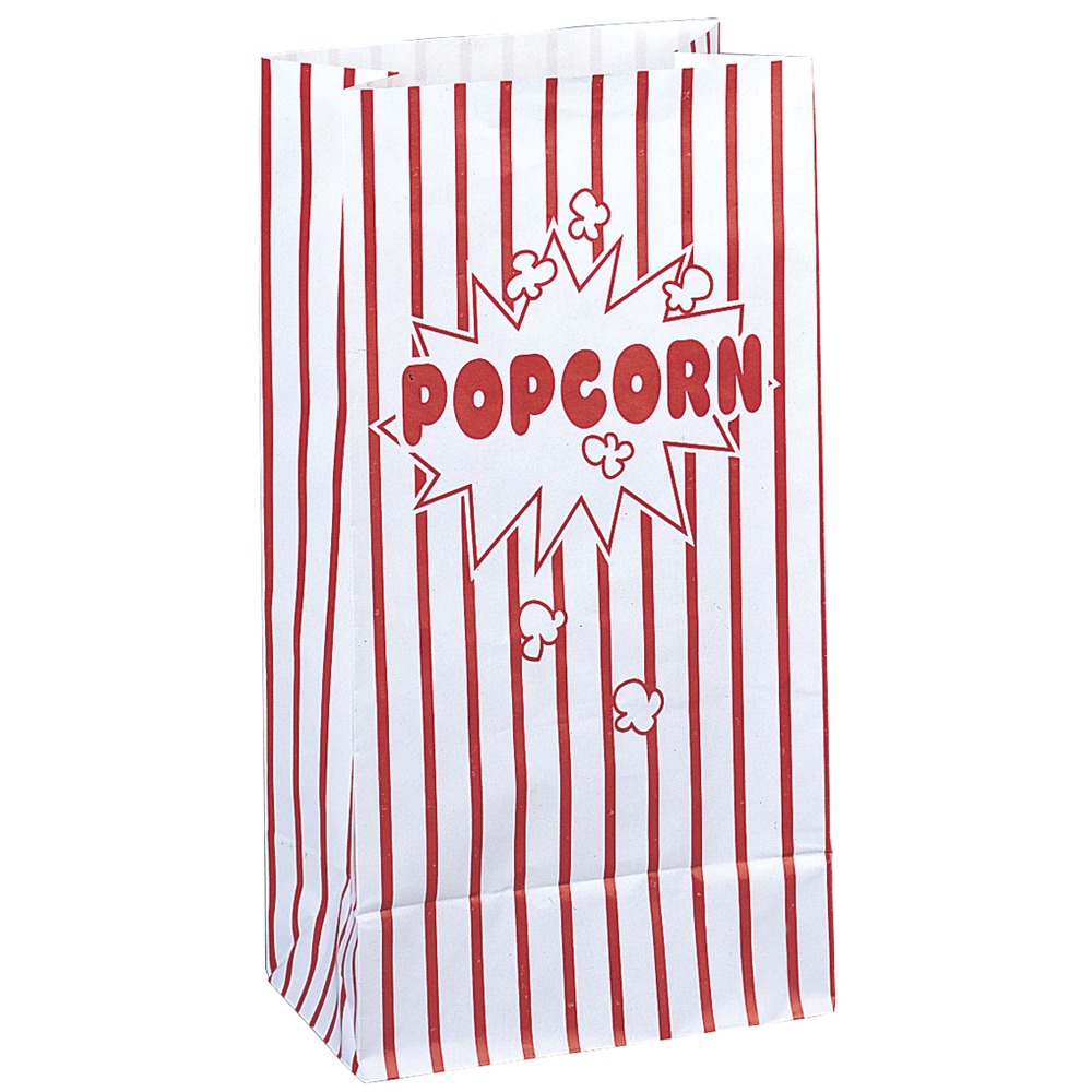 Popcorn Party Bags 10 CT - Cake Art