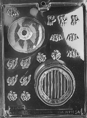 Large Pour Box Pumpkin Mold