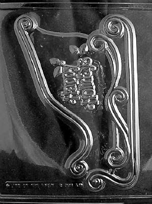 Large Sleigh Reindeer Mold