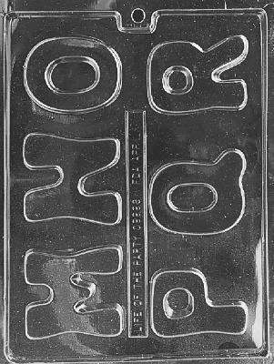 Letters - M,N,O,P,Q,R Mold
