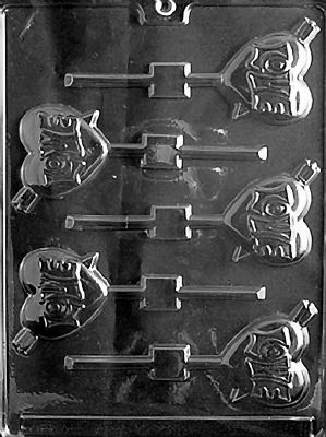Love Arrow Lolly Mold