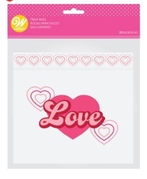 Love Resealable Treat Bag 20CT