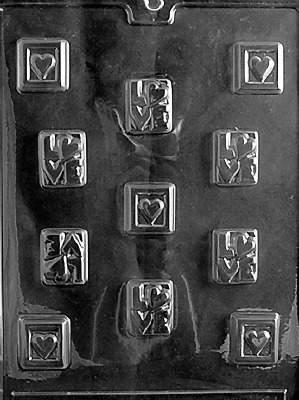 Love Squares Mold