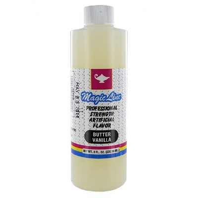 Magic Line Butter Vanilla 16 OZ