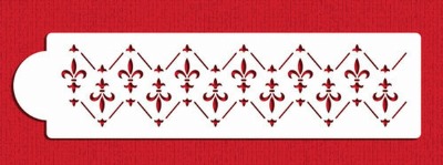 Majestic Fluer de Lis Stencil