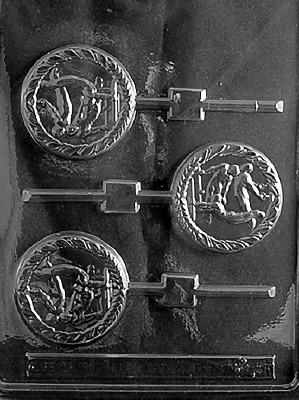 Male Gymnast Lolly Mold