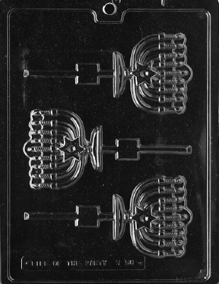Menorah Lolly Mold