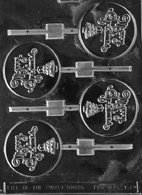 Merry Christmas Lolly Mold