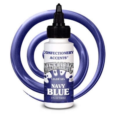 Metallic Gel 2 OZ Navy