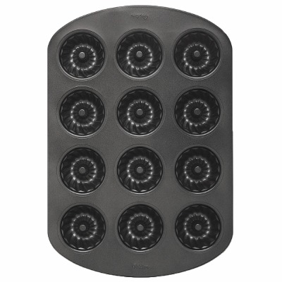 Mini Fluted 12 Cavity Cake Pan