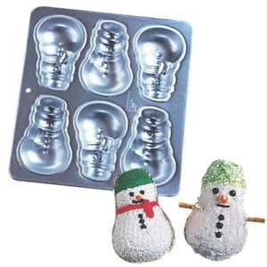 Wilton NEW mini snowman cake pan - household items - by owner