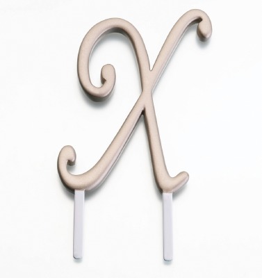 Monogram Gold X