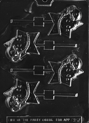Mouse On Star Lolly Mold