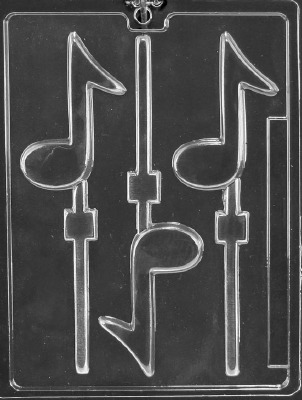 Musical Note Lolly Mold