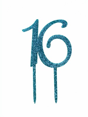 Number 16 Acrylic Blue G CT