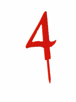 Number 4 Acrylic Red G CT