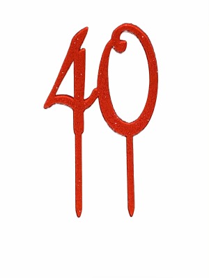 Number 40 Acrylic Red G CT