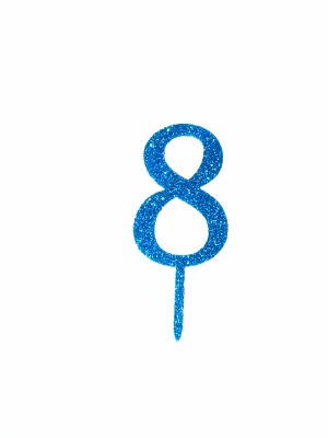 Number 8 Acrylic Blue G CT