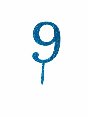 Number 9 Acrylic Blue G CT